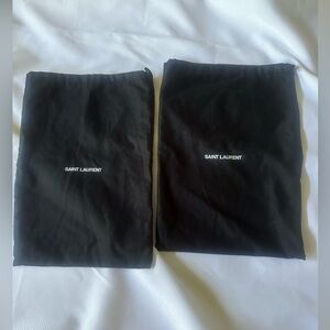 SAINT LAURENT Dust Bags Set of 2